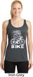 White Penguin Power Bike Ladies Dry Wicking Racerback Tank Top