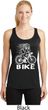 White Penguin Power Bike Ladies Dry Wicking Racerback Tank Top
