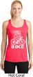 White Penguin Power Bike Ladies Dry Wicking Racerback Tank Top