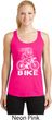 White Penguin Power Bike Ladies Dry Wicking Racerback Tank Top