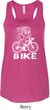 White Penguin Power Bike Ladies Flowy Racerback Tanktop