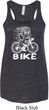 White Penguin Power Bike Ladies Flowy Racerback Tanktop