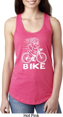 White Penguin Power Bike Ladies Ideal Tank Top