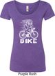 White Penguin Power Bike Ladies Scoop Neck Shirt