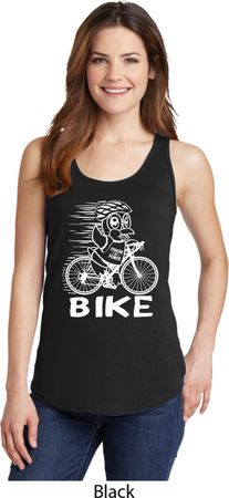 White Penguin Power Bike Ladies Tank Top