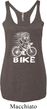 White Penguin Power Bike Ladies Tri Blend Racerback Tank Top