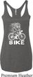 White Penguin Power Bike Ladies Tri Blend Racerback Tank Top