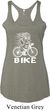 White Penguin Power Bike Ladies Tri Blend Racerback Tank Top