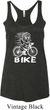 White Penguin Power Bike Ladies Tri Blend Racerback Tank Top