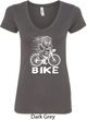White Penguin Power Bike Ladies V-Neck Shirt