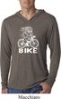 White Penguin Power Bike Lightweight Hoodie Shirt