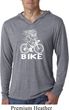 White Penguin Power Bike Lightweight Hoodie Shirt