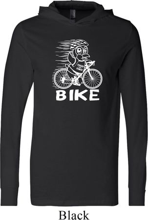 White Penguin Power Bike Lightweight Hoodie Tee