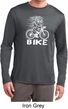 White Penguin Power Bike Mens Moisture Wicking Long Sleeve Shirt