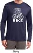 White Penguin Power Bike Mens Moisture Wicking Long Sleeve Shirt