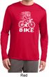 White Penguin Power Bike Mens Moisture Wicking Long Sleeve Shirt