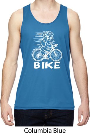 White Penguin Power Bike Mens Moisture Wicking Tanktop