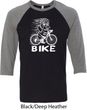 White Penguin Power Bike Mens Raglan Shirt