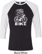 White Penguin Power Bike Mens Raglan Shirt