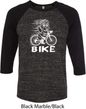 White Penguin Power Bike Mens Raglan Shirt