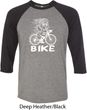 White Penguin Power Bike Mens Raglan Shirt