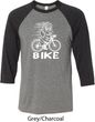 White Penguin Power Bike Mens Raglan Shirt