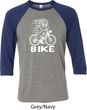 White Penguin Power Bike Mens Raglan Shirt