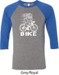 White Penguin Power Bike Mens Raglan Shirt