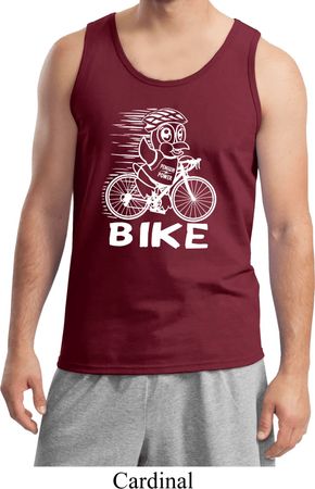 White Penguin Power Bike Mens Tank Top
