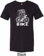 White Penguin Power Bike Mens Tri Blend Crewneck Shirt