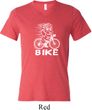White Penguin Power Bike Mens Tri Blend V-neck Shirt