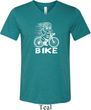 White Penguin Power Bike Mens Tri Blend V-neck Shirt