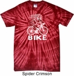 White Penguin Power Bike Spider Tie Dye Shirt