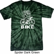 White Penguin Power Bike Spider Tie Dye Shirt