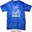 White Penguin Power Bike Spider Tie Dye Shirt