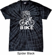 White Penguin Power Bike Spider Tie Dye Shirt