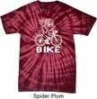 White Penguin Power Bike Spider Tie Dye Shirt