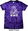 White Penguin Power Bike Spider Tie Dye Shirt