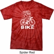 White Penguin Power Bike Spider Tie Dye Shirt