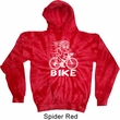 White Penguin Power Bike Tie Dye Hoodie