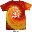White Penguin Power Bike Tie Dye Shirt