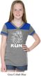 White Penguin Power Run Girls Football Shirt