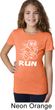White Penguin Power Run Girls Shirt