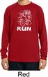 White Penguin Power Run Kids Dry Wicking Long Sleeve Shirt