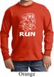 White Penguin Power Run Kids Long Sleeve Shirt