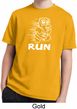 White Penguin Power Run Kids Moisture Wicking Shirt