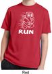 White Penguin Power Run Kids Moisture Wicking Shirt
