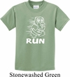 White Penguin Power Run Kids Shirt