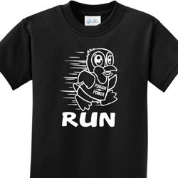 White Penguin Power Run Kids Shirts