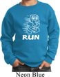 White Penguin Power Run Kids Sweat Shirt
